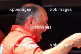 Frederic Vasseur (FRA) Ferrari Team Principal. 31.08.2024. Formula 1 World Championship, Rd 16, Italian Grand Prix, Monza, Italy, Qualifying Day.