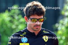 Charles Leclerc (MON) Ferrari. 31.08.2024. Formula 1 World Championship, Rd 16, Italian Grand Prix, Monza, Italy, Qualifying Day.