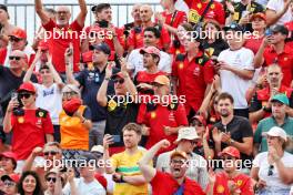 Circuit atmosphere - fans in the grandstand. 01.09.2024. Formula 1 World Championship, Rd 16, Italian Grand Prix, Monza, Italy, Race Day.