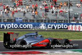 Zak Brown (USA) McLaren Executive Director in the McLaren MP2/27A. 01.09.2024. Formula 1 World Championship, Rd 16, Italian Grand Prix, Monza, Italy, Race Day.