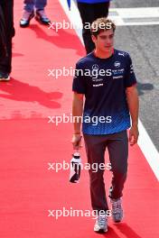 Franco Colapinto (ARG) Williams Racing on the drivers' parade. 01.09.2024. Formula 1 World Championship, Rd 16, Italian Grand Prix, Monza, Italy, Race Day.