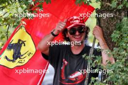 Circuit atmosphere - Ferrari fan. 01.09.2024. Formula 1 World Championship, Rd 16, Italian Grand Prix, Monza, Italy, Race Day.