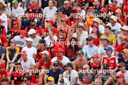 Circuit atmosphere - fans in the grandstand. 01.09.2024. Formula 1 World Championship, Rd 16, Italian Grand Prix, Monza, Italy, Race Day.