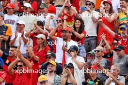 Circuit atmosphere - fans in the grandstand. 01.09.2024. Formula 1 World Championship, Rd 16, Italian Grand Prix, Monza, Italy, Race Day.