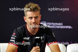 Nico Hulkenberg (GER) Haas F1 Team in the FIA Press Conference. 29.08.2024. Formula 1 World Championship, Rd 16, Italian Grand Prix, Monza, Italy, Preparation Day.