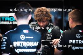 Andrea Kimi Antonelli (ITA) Mercedes AMG F1 W15 Junior Driver. 29.08.2024. Formula 1 World Championship, Rd 16, Italian Grand Prix, Monza, Italy, Preparation Day.