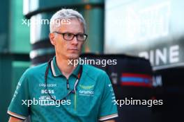 Mike Krack (LUX) Aston Martin F1 Team, Team Principal. 29.08.2024. Formula 1 World Championship, Rd 16, Italian Grand Prix, Monza, Italy, Preparation Day.