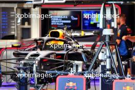 Red Bull Racing RB20 being prepared. 29.08.2024. Formula 1 World Championship, Rd 16, Italian Grand Prix, Monza, Italy, Preparation Day.