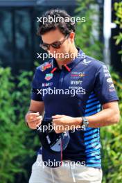 Sergio Perez (MEX) Red Bull Racing. 29.08.2024. Formula 1 World Championship, Rd 16, Italian Grand Prix, Monza, Italy, Preparation Day.