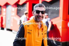 Andrea Stella (ITA) McLaren Team Principal. 29.08.2024. Formula 1 World Championship, Rd 16, Italian Grand Prix, Monza, Italy, Preparation Day.