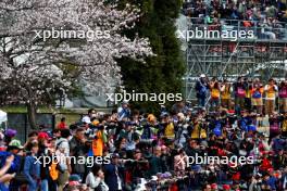 Circuit atmosphere - fans and photographers. 05.04.2024. Formula 1 World Championship, Rd 4, Japanese Grand Prix, Suzuka, Japan, Practice Day.