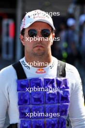 Sergio Perez (MEX) Red Bull Racing on the grid. 07.04.2024. Formula 1 World Championship, Rd 4, Japanese Grand Prix, Suzuka, Japan, Race Day.