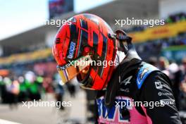 Esteban Ocon (FRA) Alpine F1 Team on the grid. 07.04.2024. Formula 1 World Championship, Rd 4, Japanese Grand Prix, Suzuka, Japan, Race Day.