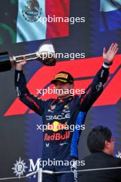 Race winner Max Verstappen (NLD) Red Bull Racing celebrates on the podium. 07.04.2024. Formula 1 World Championship, Rd 4, Japanese Grand Prix, Suzuka, Japan, Race Day.