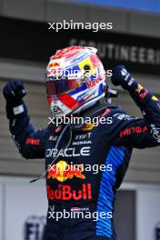 Race winner Max Verstappen (NLD) Red Bull Racing celebrates in parc ferme. 07.04.2024. Formula 1 World Championship, Rd 4, Japanese Grand Prix, Suzuka, Japan, Race Day.
