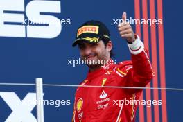 3rd place Carlos Sainz Jr (ESP) Ferrari. 07.04.2024. Formula 1 World Championship, Rd 4, Japanese Grand Prix, Suzuka, Japan, Race Day.