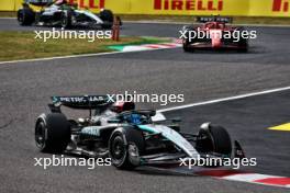 George Russell (GBR) Mercedes AMG F1 W15. 07.04.2024. Formula 1 World Championship, Rd 4, Japanese Grand Prix, Suzuka, Japan, Race Day.