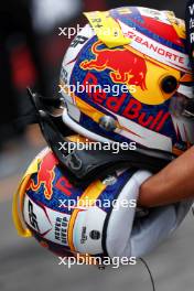 Helmets for Sergio Perez (MEX) Red Bull Racing. 06.04.2024. Formula 1 World Championship, Rd 4, Japanese Grand Prix, Suzuka, Japan, Qualifying Day.