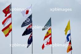 Circuit atmosphere - flags. 06.04.2024. Formula 1 World Championship, Rd 4, Japanese Grand Prix, Suzuka, Japan, Qualifying Day.