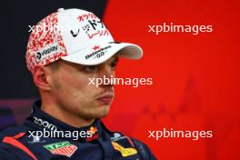 Max Verstappen (NLD) Red Bull Racing in the post qualifying FIA Press Conference. 06.04.2024. Formula 1 World Championship, Rd 4, Japanese Grand Prix, Suzuka, Japan, Qualifying Day.