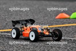(L to R): Radio controlled cars for Oscar Piastri (AUS) McLaren. 04.04.2024. Formula 1 World Championship, Rd 4, Japanese Grand Prix, Suzuka, Japan, Preparation Day.