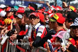 Circuit atmosphere - Ferrari fans. 04.04.2024. Formula 1 World Championship, Rd 4, Japanese Grand Prix, Suzuka, Japan, Preparation Day.