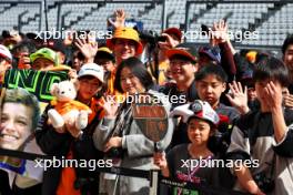 Circuit atmosphere - McLaren fans. 04.04.2024. Formula 1 World Championship, Rd 4, Japanese Grand Prix, Suzuka, Japan, Preparation Day.