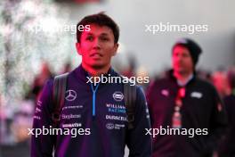 Alexander Albon (THA) Williams Racing. 20.11.2024. Formula 1 World Championship, Rd 22, Las Vegas Grand Prix, Las Vegas, Nevada, USA, Preparation Day.