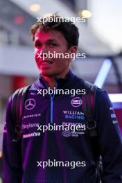 Alexander Albon (THA) Williams Racing. 20.11.2024. Formula 1 World Championship, Rd 22, Las Vegas Grand Prix, Las Vegas, Nevada, USA, Preparation Day.