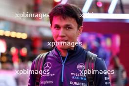 Alexander Albon (THA) Williams Racing. 20.11.2024. Formula 1 World Championship, Rd 22, Las Vegas Grand Prix, Las Vegas, Nevada, USA, Preparation Day.