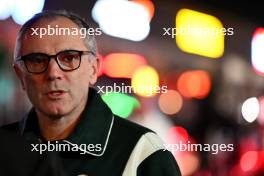 Stefano Domenicali (ITA) Formula One President and CEO. 20.11.2024. Formula 1 World Championship, Rd 22, Las Vegas Grand Prix, Las Vegas, Nevada, USA, Preparation Day.