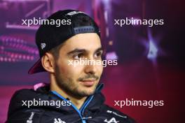 Esteban Ocon (FRA) Alpine F1 Team in the FIA Press Conference. 20.11.2024. Formula 1 World Championship, Rd 22, Las Vegas Grand Prix, Las Vegas, Nevada, USA, Preparation Day.