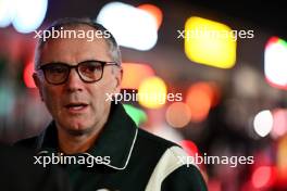 Stefano Domenicali (ITA) Formula One President and CEO. 20.11.2024. Formula 1 World Championship, Rd 22, Las Vegas Grand Prix, Las Vegas, Nevada, USA, Preparation Day.