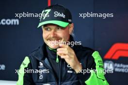 Valtteri Bottas (FIN) Sauber in the FIA Press Conference. 20.11.2024. Formula 1 World Championship, Rd 22, Las Vegas Grand Prix, Las Vegas, Nevada, USA, Preparation Day.