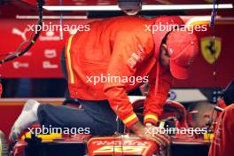 Carlos Sainz Jr (ESP) Ferrari SF-24. 20.11.2024. Formula 1 World Championship, Rd 22, Las Vegas Grand Prix, Las Vegas, Nevada, USA, Preparation Day.