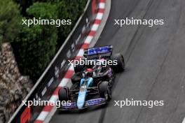 Esteban Ocon (FRA) Alpine F1 Team A524. 24.05.2024. Formula 1 World Championship, Rd 8, Monaco Grand Prix, Monte Carlo, Monaco, Practice Day.