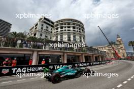 Fernando Alonso (ESP) Aston Martin F1 Team AMR24. 24.05.2024. Formula 1 World Championship, Rd 8, Monaco Grand Prix, Monte Carlo, Monaco, Practice Day.