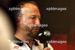 Peter Bayer (AUT) RB Chief Executive Officer in the FIA Press Conference. 24.05.2024. Formula 1 World Championship, Rd 8, Monaco Grand Prix, Monte Carlo, Monaco, Practice Day.