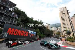 Fernando Alonso (ESP) Aston Martin F1 Team AMR24. 24.05.2024. Formula 1 World Championship, Rd 8, Monaco Grand Prix, Monte Carlo, Monaco, Practice Day.
