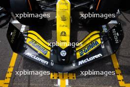 McLaren MCL38 front wing. 24.05.2024. Formula 1 World Championship, Rd 8, Monaco Grand Prix, Monte Carlo, Monaco, Practice Day.