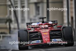 Charles Leclerc (MON) Ferrari SF-24 locks up under braking. 24.05.2024. Formula 1 World Championship, Rd 8, Monaco Grand Prix, Monte Carlo, Monaco, Practice Day.