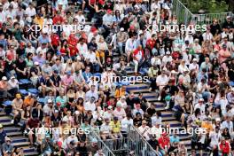Circuit atmosphere - fans in the grandstand. 24.05.2024. Formula 1 World Championship, Rd 8, Monaco Grand Prix, Monte Carlo, Monaco, Practice Day.