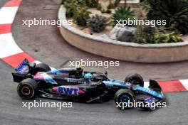 Pierre Gasly (FRA) Alpine F1 Team A524. 24.05.2024. Formula 1 World Championship, Rd 8, Monaco Grand Prix, Monte Carlo, Monaco, Practice Day.