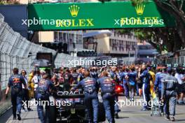 Sergio Perez (MEX) Red Bull Racing RB20 on the grid. 26.05.2024. Formula 1 World Championship, Rd 8, Monaco Grand Prix, Monte Carlo, Monaco, Race Day.