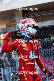 Race winner Charles Leclerc (MON) Ferrari celebrates in parc ferme. 26.05.2024. Formula 1 World Championship, Rd 8, Monaco Grand Prix, Monte Carlo, Monaco, Race Day.