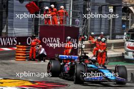Esteban Ocon (FRA) Alpine F1 Team A524. 26.05.2024. Formula 1 World Championship, Rd 8, Monaco Grand Prix, Monte Carlo, Monaco, Race Day.