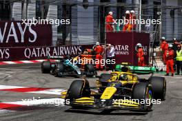 Lando Norris (GBR) McLaren MCL38. 26.05.2024. Formula 1 World Championship, Rd 8, Monaco Grand Prix, Monte Carlo, Monaco, Race Day.