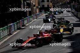 Carlos Sainz Jr (ESP) Ferrari SF-24 at the start of the race. 26.05.2024. Formula 1 World Championship, Rd 8, Monaco Grand Prix, Monte Carlo, Monaco, Race Day.