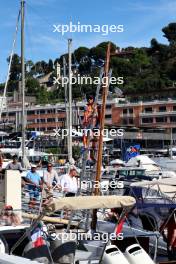 Boats in the scenic Monaco Harbour. 26.05.2024. Formula 1 World Championship, Rd 8, Monaco Grand Prix, Monte Carlo, Monaco, Race Day.