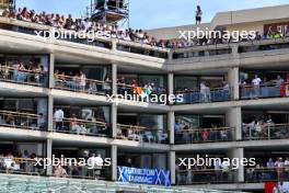 Circuit atmosphere - fans. 26.05.2024. Formula 1 World Championship, Rd 8, Monaco Grand Prix, Monte Carlo, Monaco, Race Day.